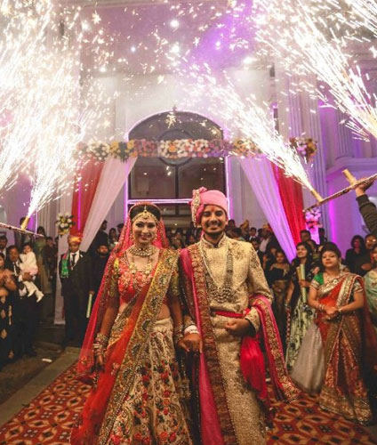 Bride Groom Entry